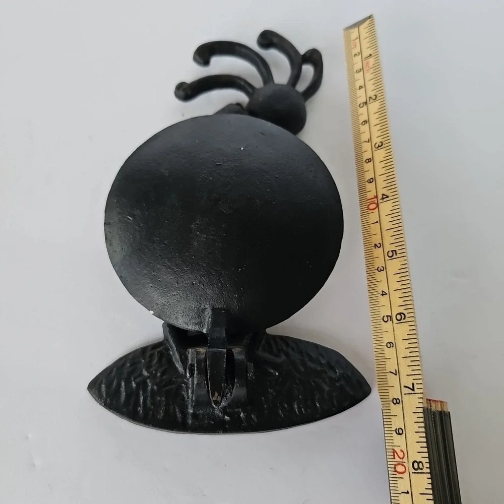 Vintage Kokopelli Cast Iron Candle Holder Flute Player Southwestern Rustic Decor